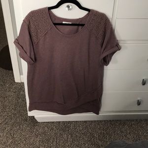 Maurice’s embroidered shoulder top